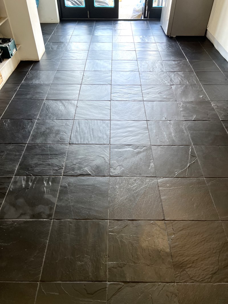Slate Floor After Renovation Acton