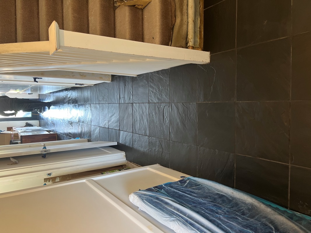 Slate Floor During Renovation Acton Slate Floor During Renovation Acton